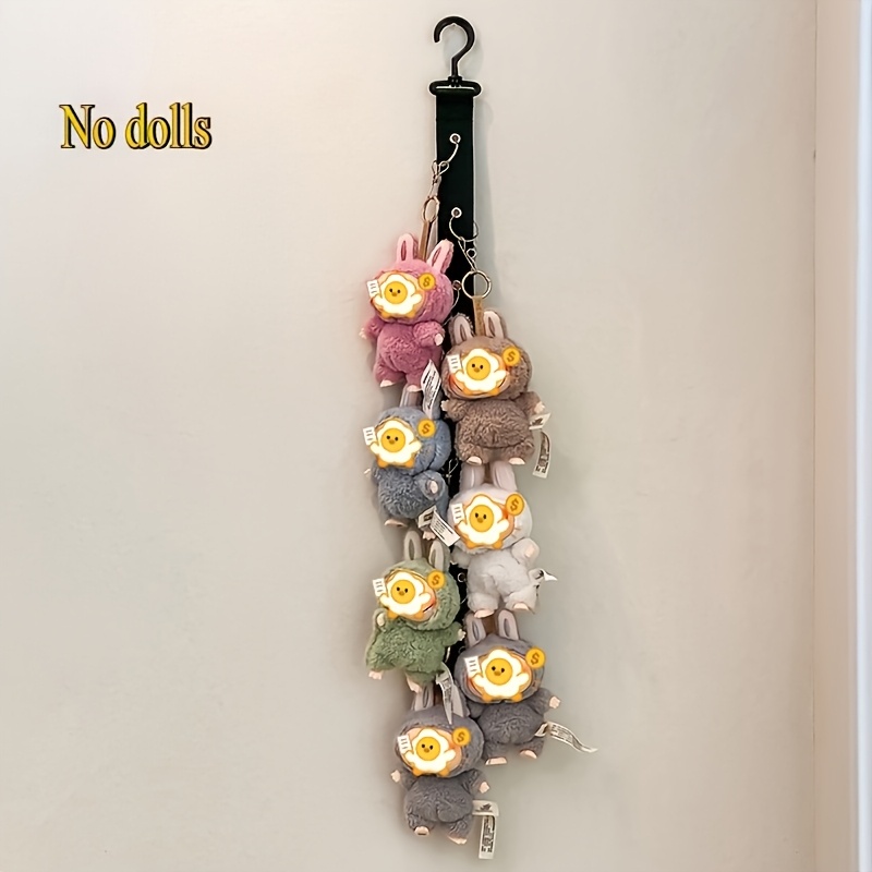 TEMU Plush Toy Display Storage Bag Collection Grade Plush Doll Display Hook, Excluding Dolls