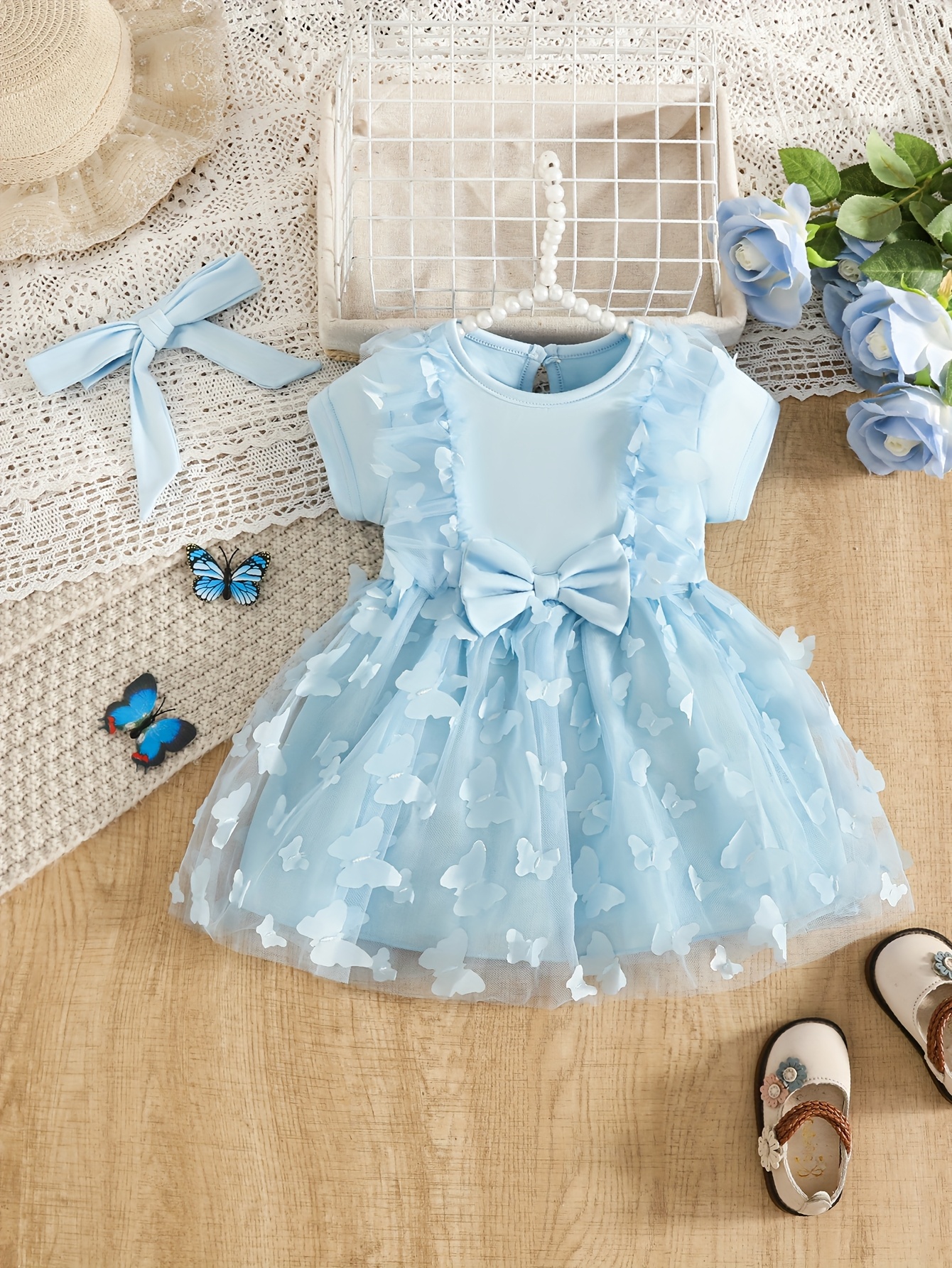 sachin and babi light blue dress BT1932 Dreamy Blue Ruffle Party Dress for Baby Girls  BabyTeen Fashion