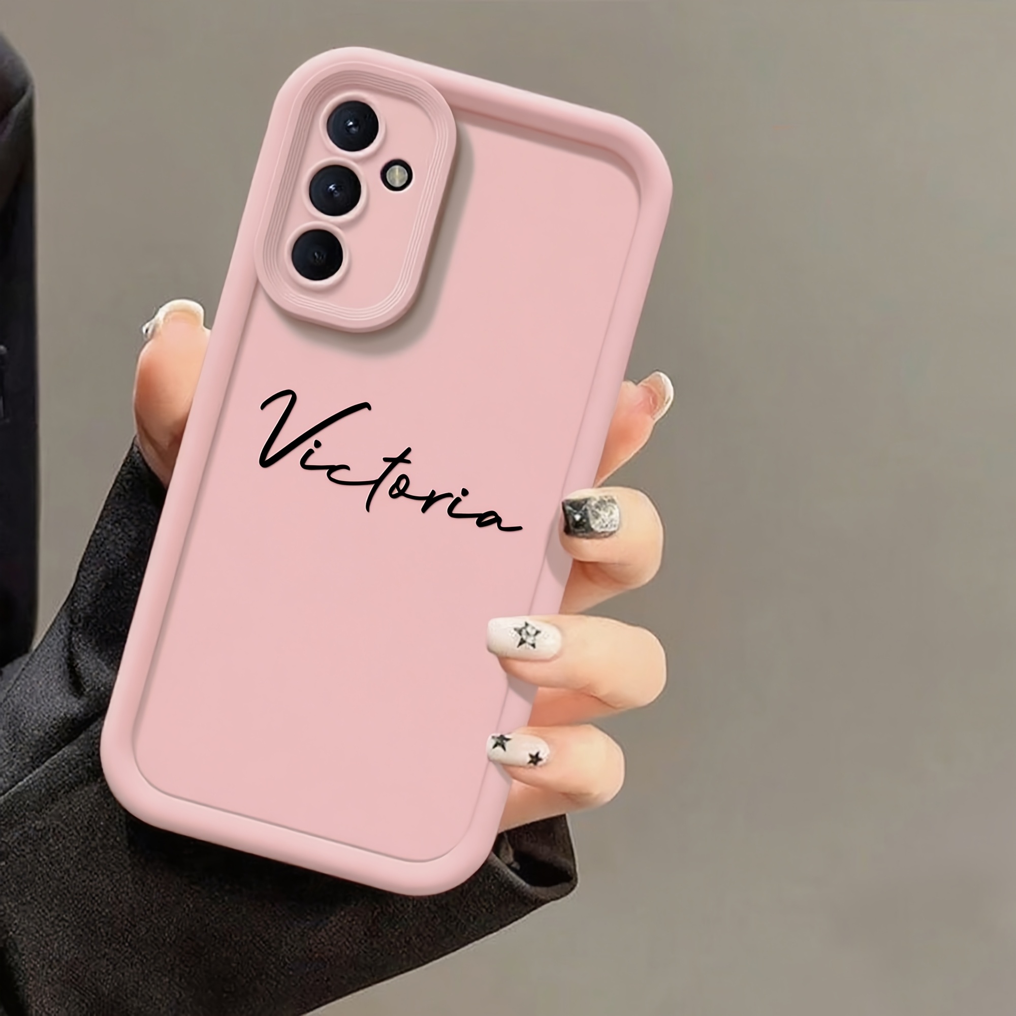TEMU Personalized Customized Phone Case Compatible With Galaxy S25 S24 S23 S22 S21 S20 A56 A55 A54 A53 A52 A16 A15 A14 A13 4g 5g Luxury Soft Tpu