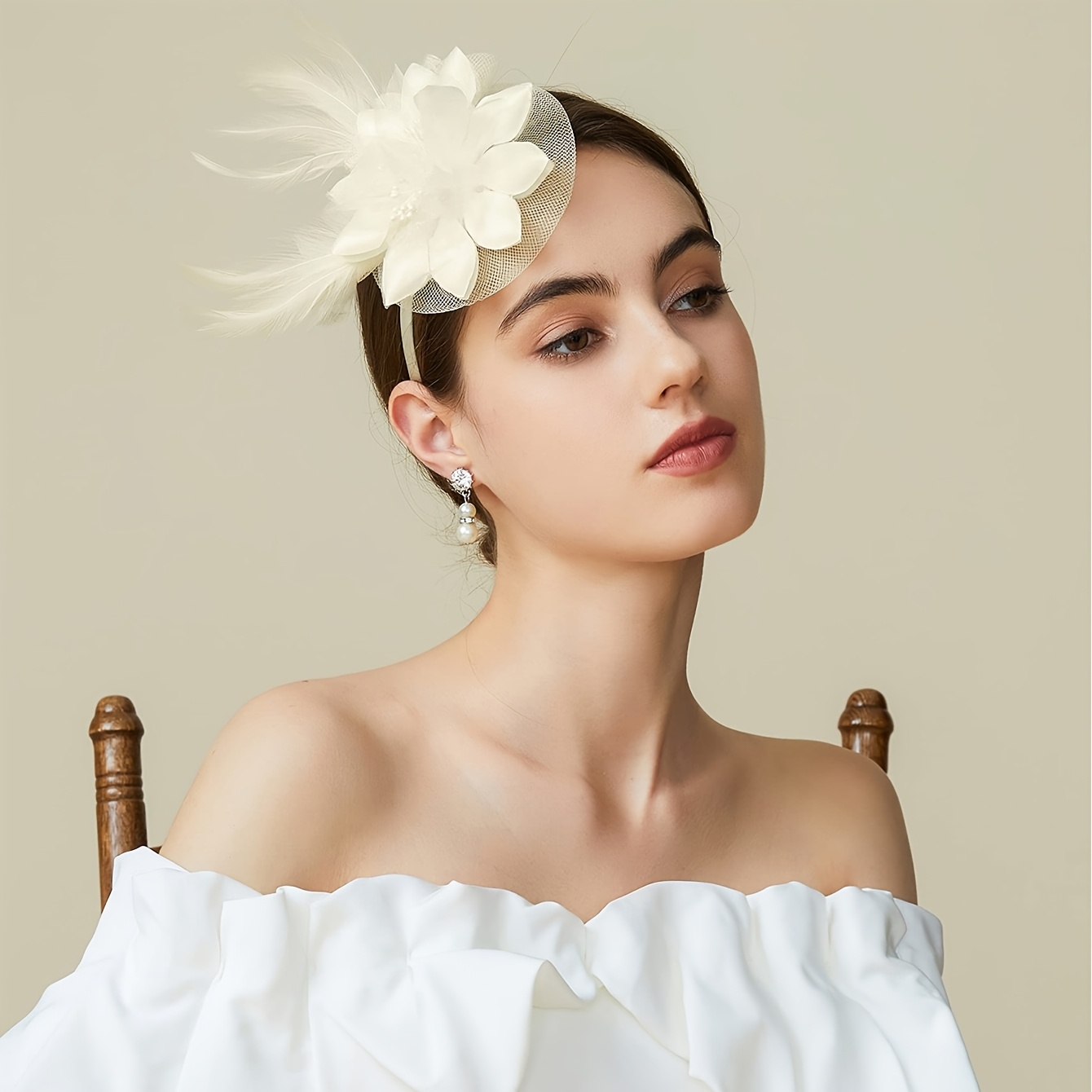 fascinator hat feather fascinators hair clip kentucky tea - Temu