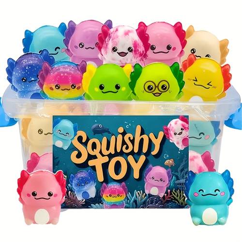 20pcs cute squeeze toys soft squeeze toys suitable classroom rewards party favors birthday gifts holiday gifts random styles
