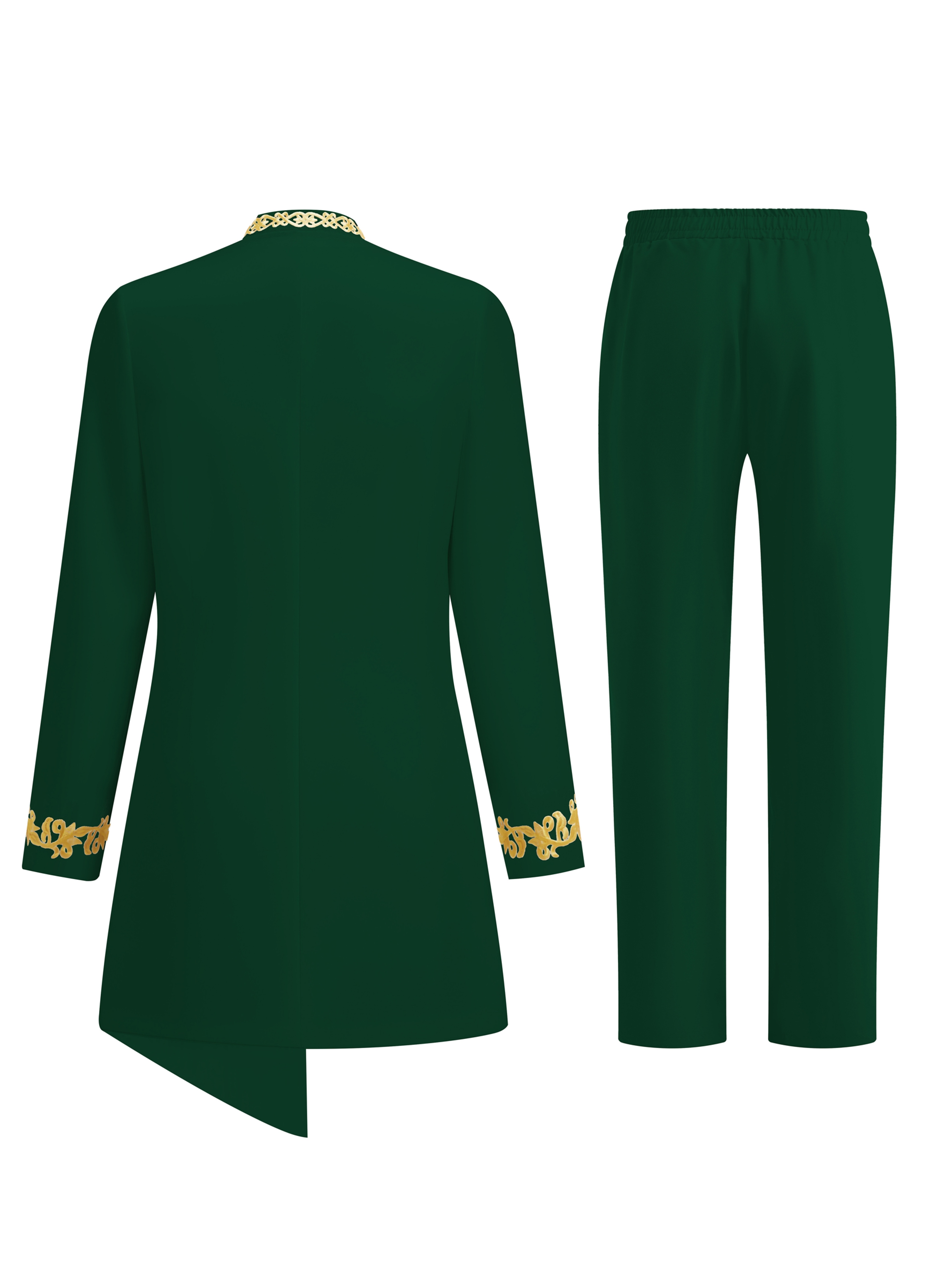 Men's Casual Long-sleeved Two-piece Suit, Mid-length Top And Trousers, Suits For Men, Smart Casual, Casual Wear, Modern Menswear, Stylish Ensemble, Nonstretch Fabric, Tailored Fit, Coordinated Outfit, Mens Twopiece, Stylish Gentlemen, Fashionconscious