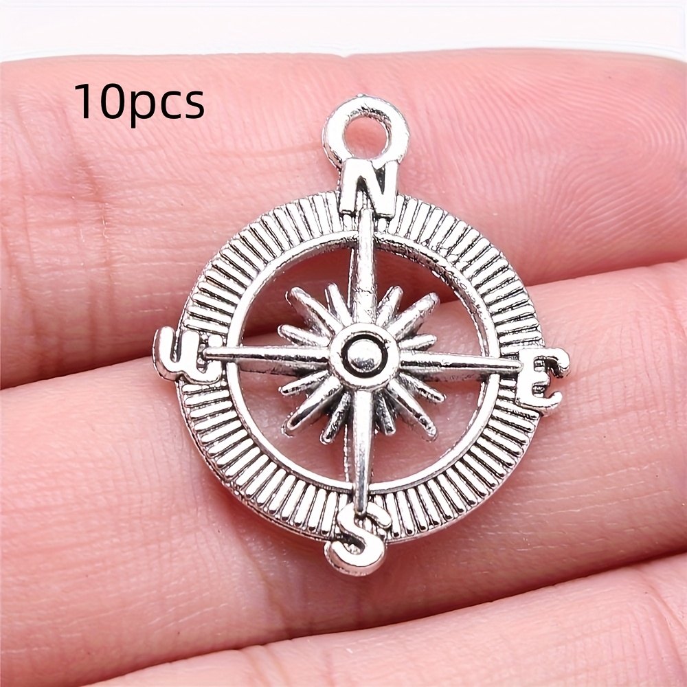 TEMU 10pcs Colgantes de , para Joyería a DIY Collar Pendientes Accesorios 25mm