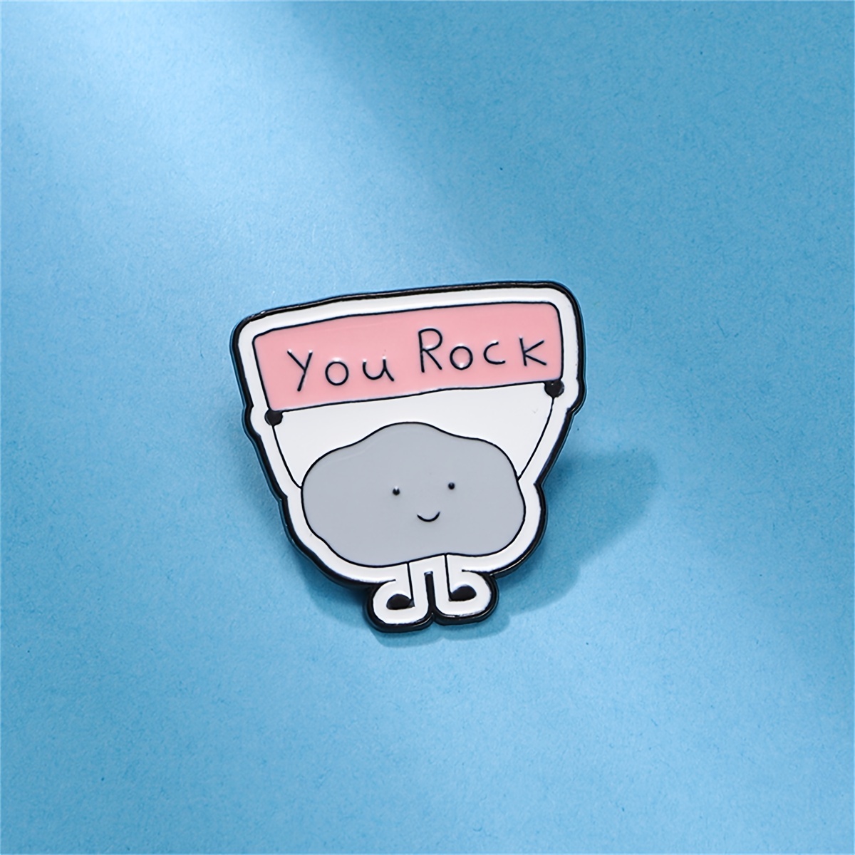 

Cartoon Cute Stone Enamel Pin Custom Decorative Brooches Ornaments Lapel Bag Badges Jewelry Gifts Pin