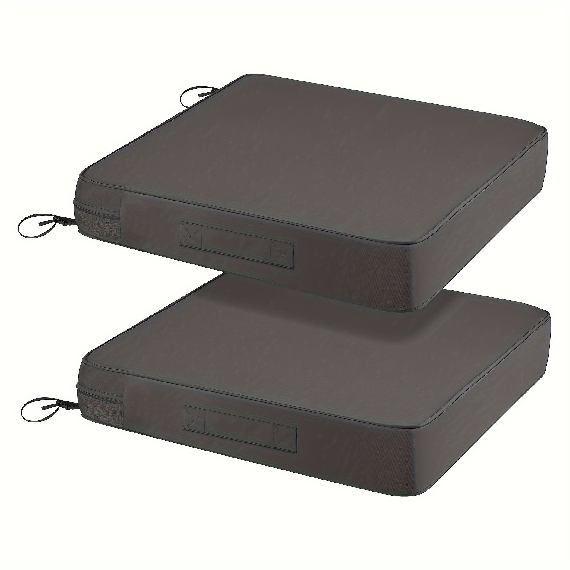 

2pcs Sponge Seat Cushions, High-density Sponge, Waterproof, Portable Cushions, Suitable For Indoors, Outdoors, Office, Car