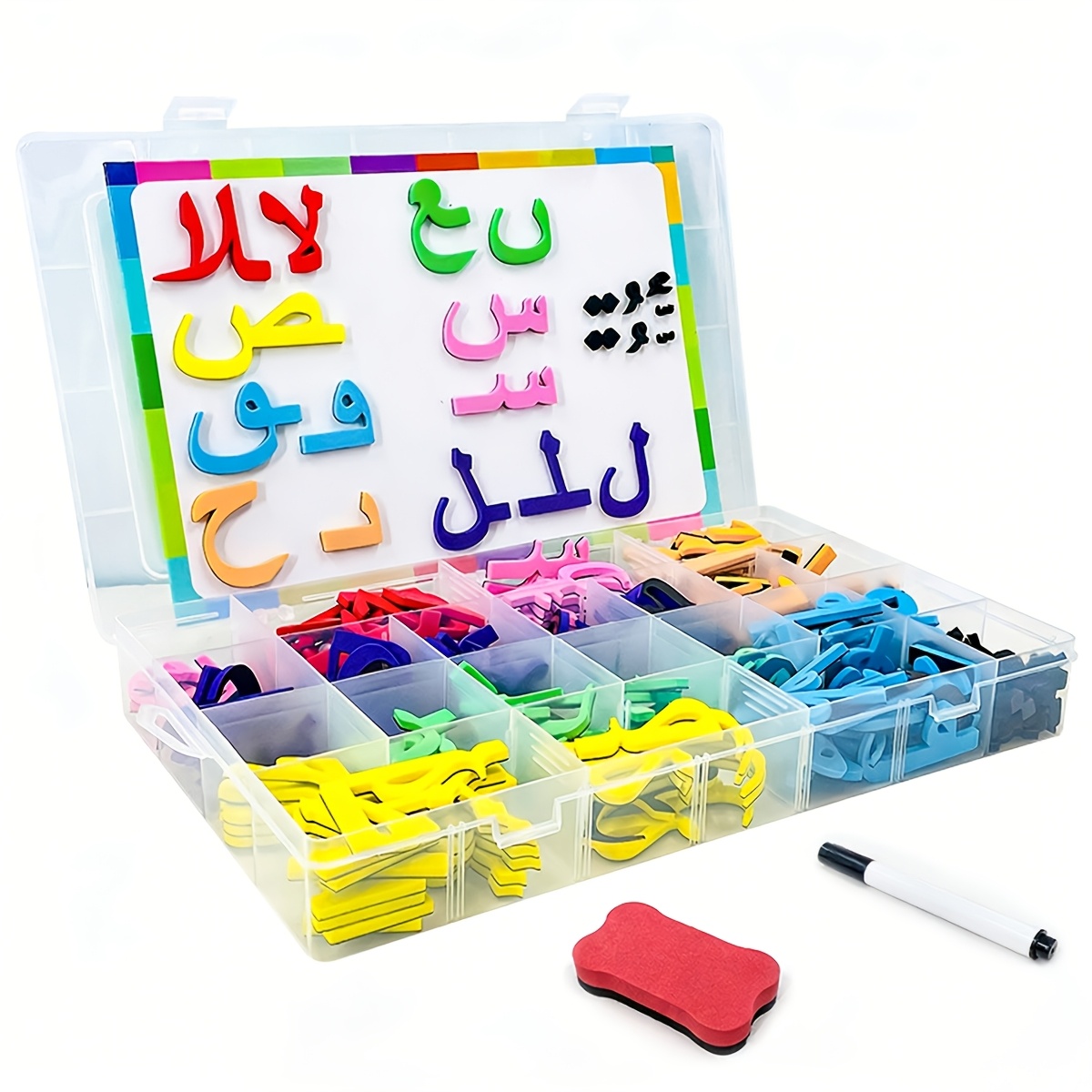 arabic letters sold on Temu United States
