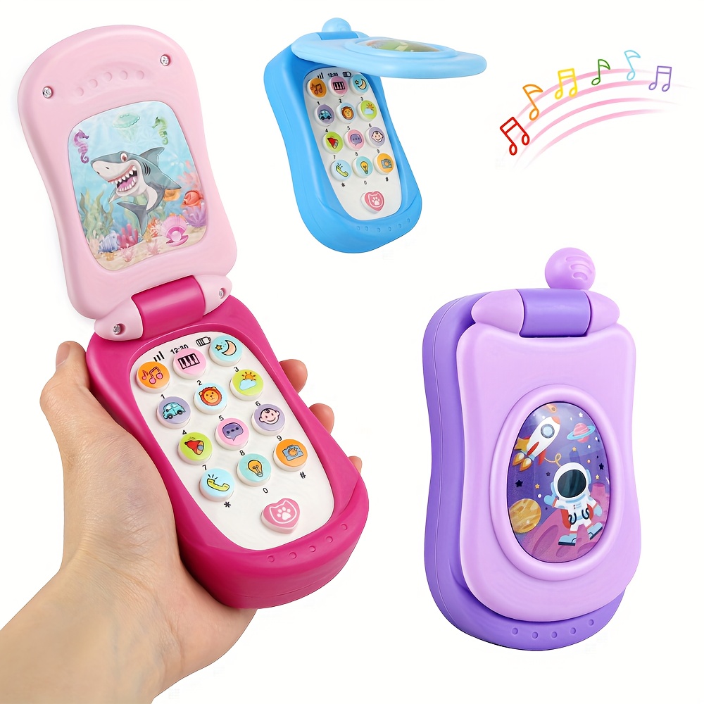 1  cartoon music flip phone toy a   christmas or new year gift for boys and girls   in  
