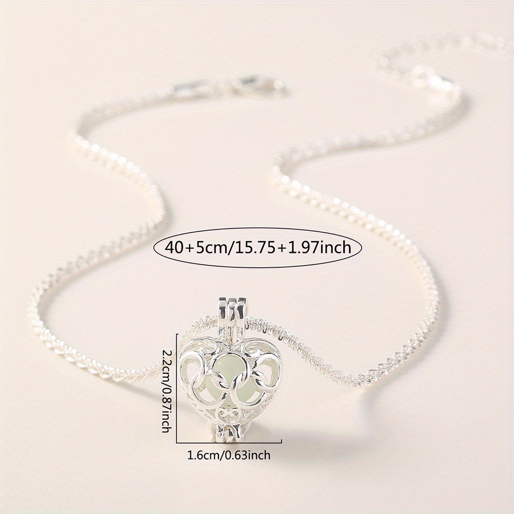 Valentine's Day Sparkling Twisted Clavicle Chain Necklace