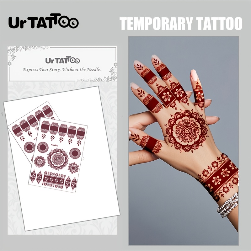 henna tattoos sold on Temu United States