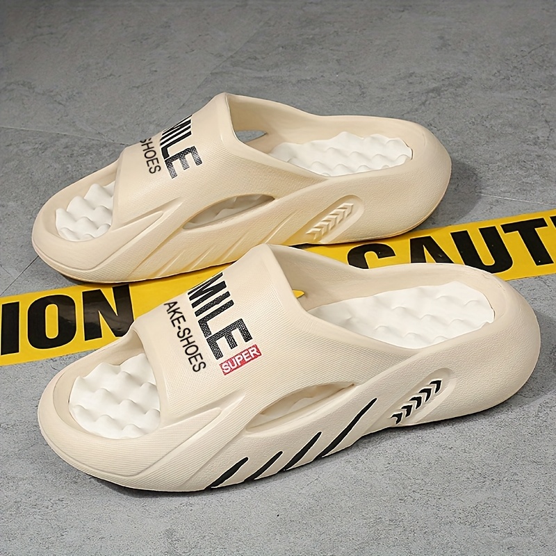 2025 summer unisex outdoor slides non slip eva sandals with   design breathable open toe   for men women durable casual slippers for   and pool   summer sandals home relaxation footwear   design flexible sole construction Product details 11