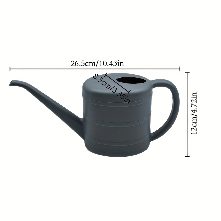 Image of 1 Portable Plastic Watering Pot For Indoor Plants, Outdoor Plant Flower Watering Pot With Long Mouth For Indoor Use, 33.81oz/67.63oz