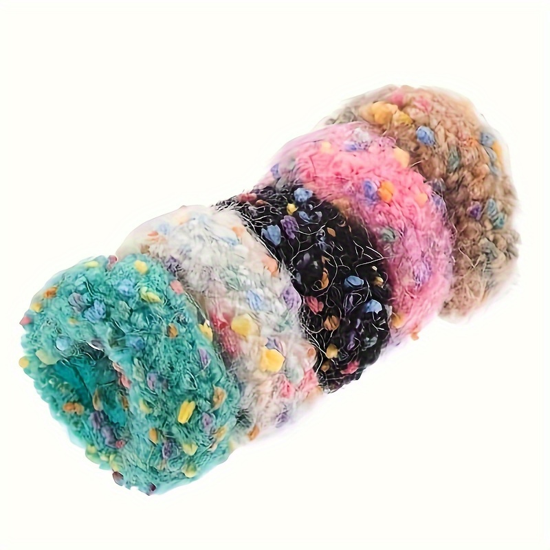 

5pcs/set Plush Hair Loops Pleated Hair Ties Ponytail Holders For Women And Girls