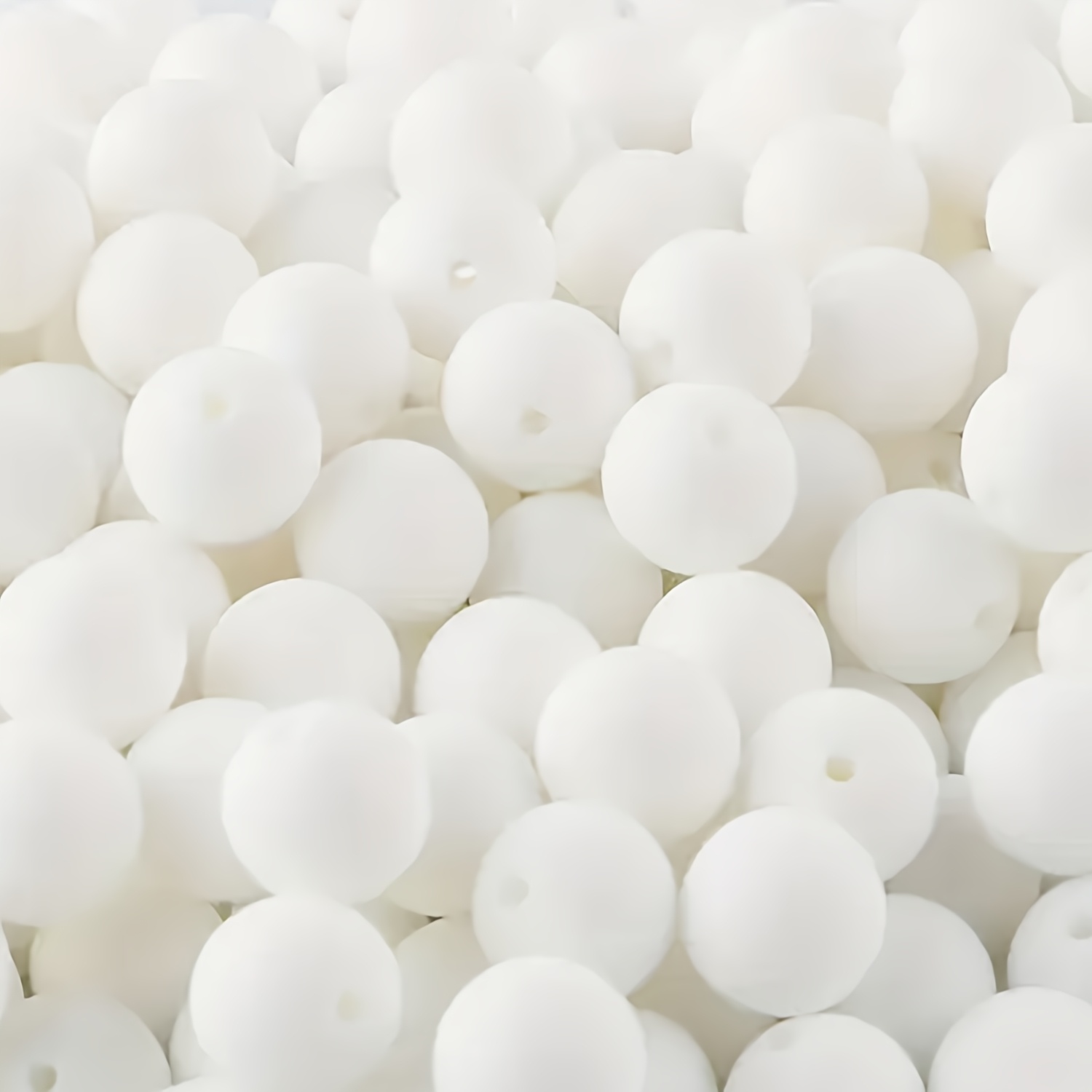 TEMU 42 pièces de perles rondes en silicone colorées de 15 mm pour et l'été, idéales pour créer des bracelets, stylos à perles, petits cadeaux