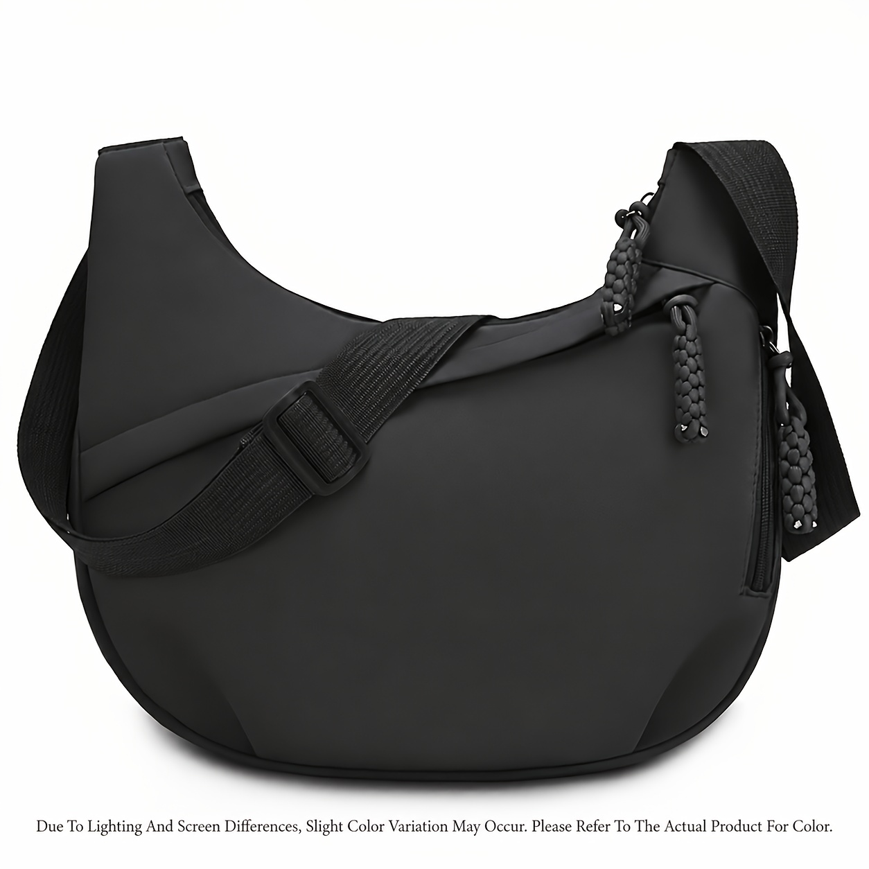 TEMU Women's Oxford Cloth Hobo Bag - Casual Large Capacity Crossbody Sling Shoulder Bag For Travel Work