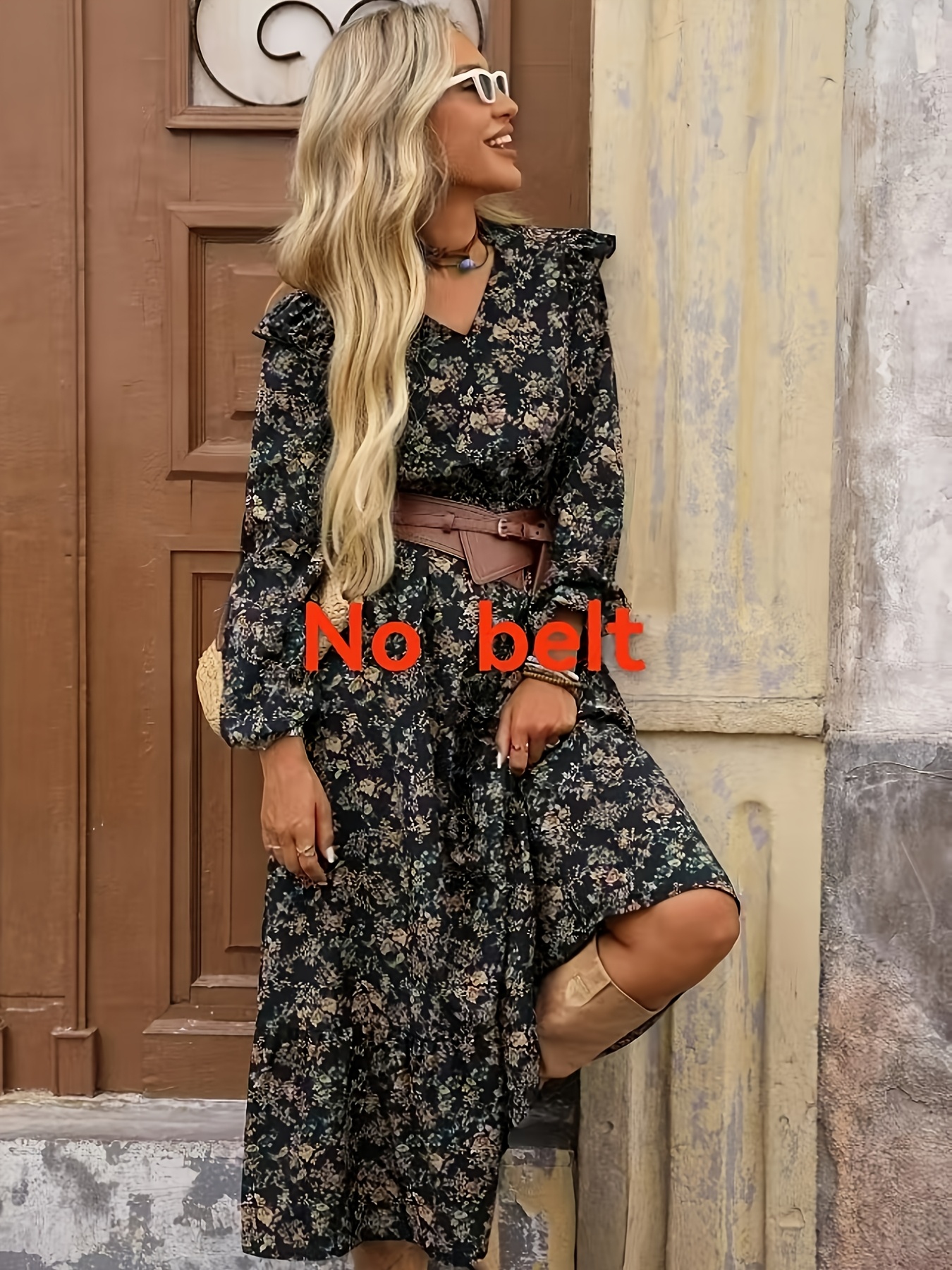 knee length dresses for ladies Wyoming modest midi dress-NEW – JanieLanie