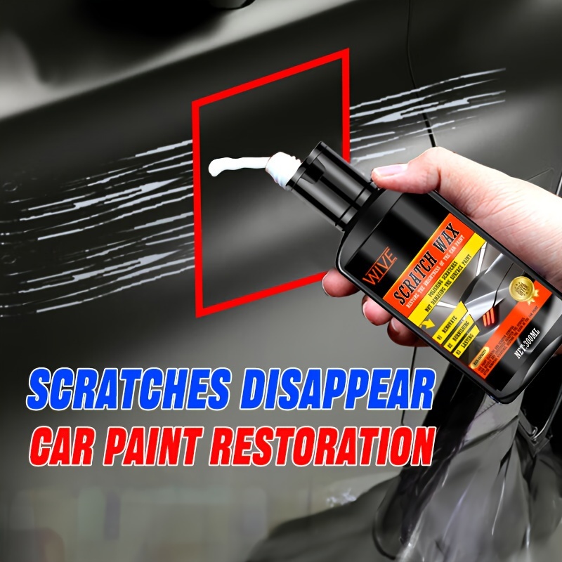 

Wax 300ml - Car Paint Restoration, Removal Polish, Long- Shine, Universal Fit, Repair Wax With Sponge Included - Polishing & Rubbing Compound For Vehicle Care