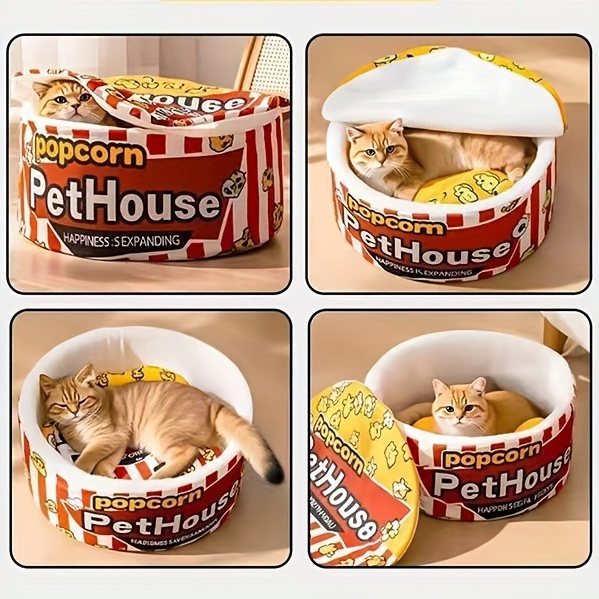pet house kennel super large instant noodle beds cushion cup Product details 2
