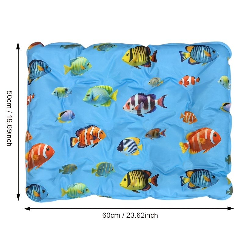 1pc Multi-model Enlarged And Thickened Pvc Laminated Cloth, Pad Summer Dog Mat Cat Cooling Sleeping Mat And Bite-resistant, Impermeable And Heat- Mat