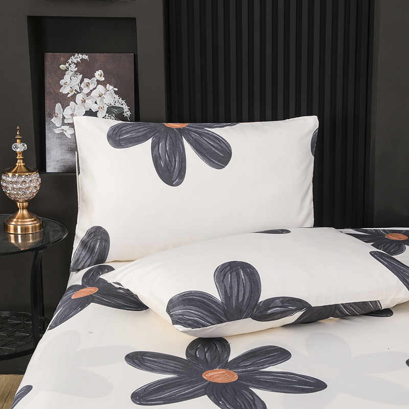 2pcs Colorful Polka Dot Plaid Rose Floral Pattern Pillowcases, 100% Polyester Fabric, Machine Washable, Suitable For