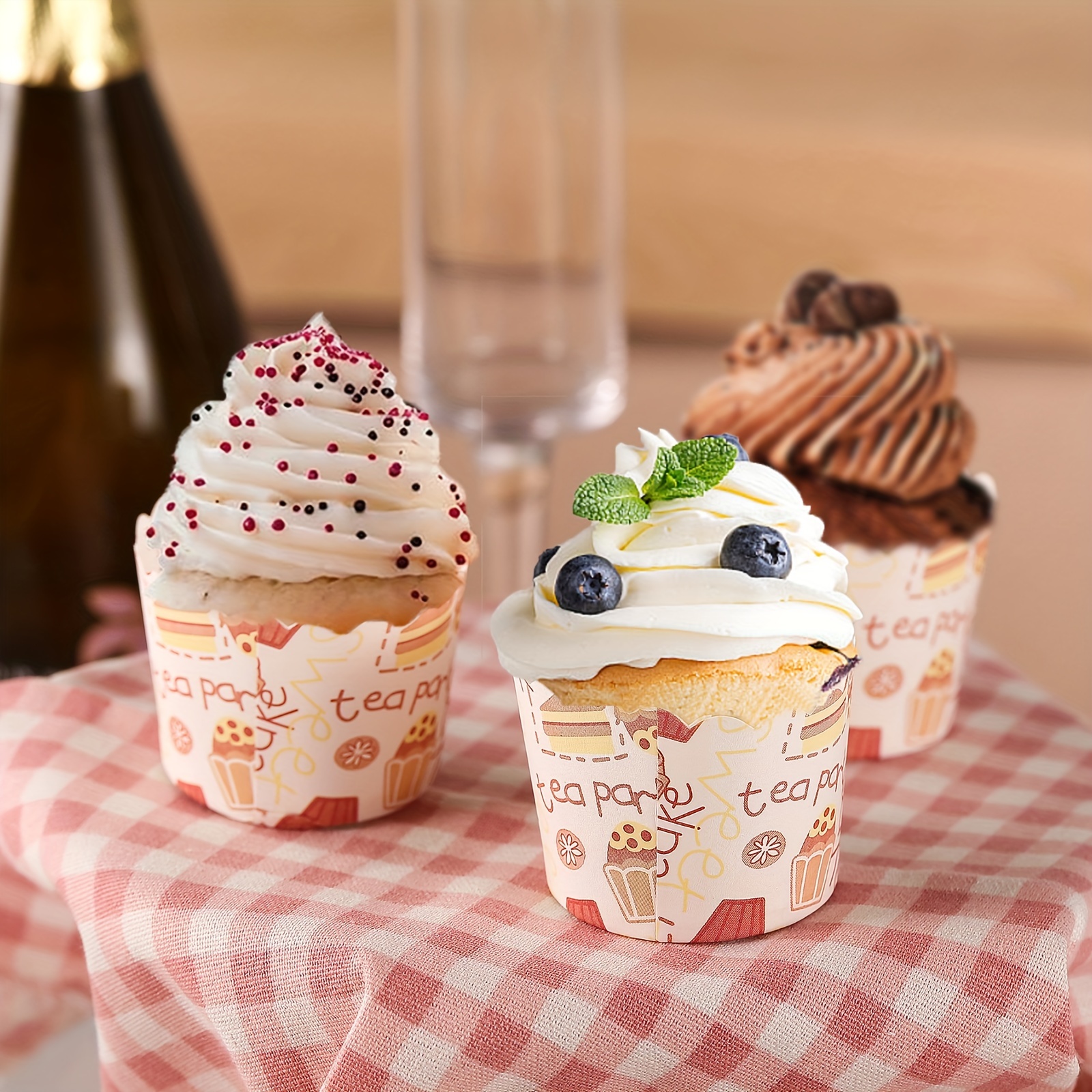 Tea Cake Cake Paper Mold Rectangular Aluminium Aluminum Tea Cake