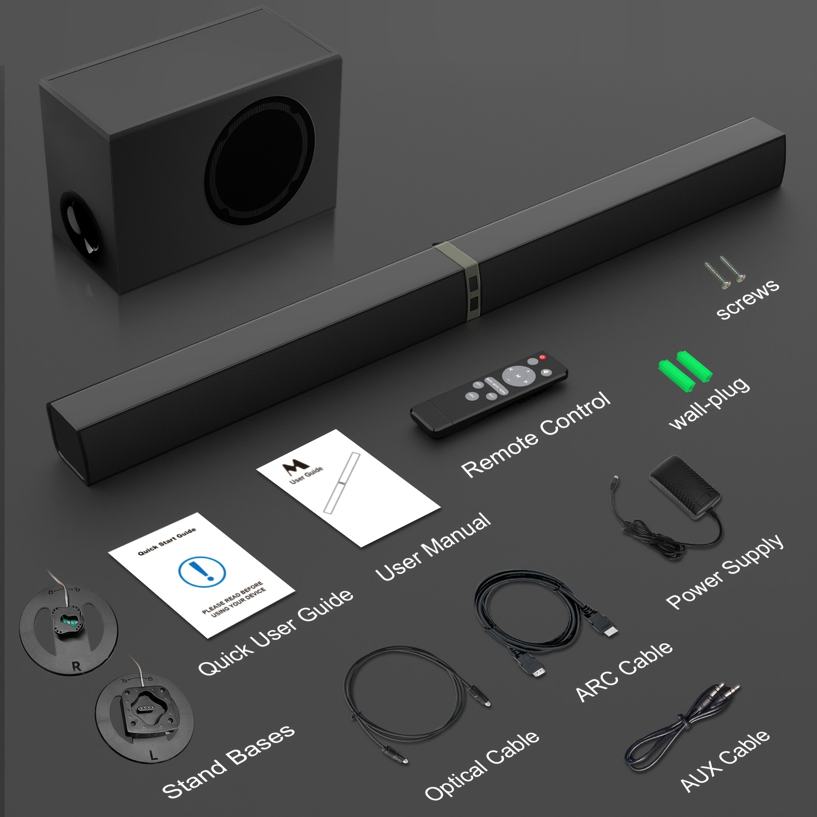 sound bar subwoofer soundbar smart tv wireless speaker deep