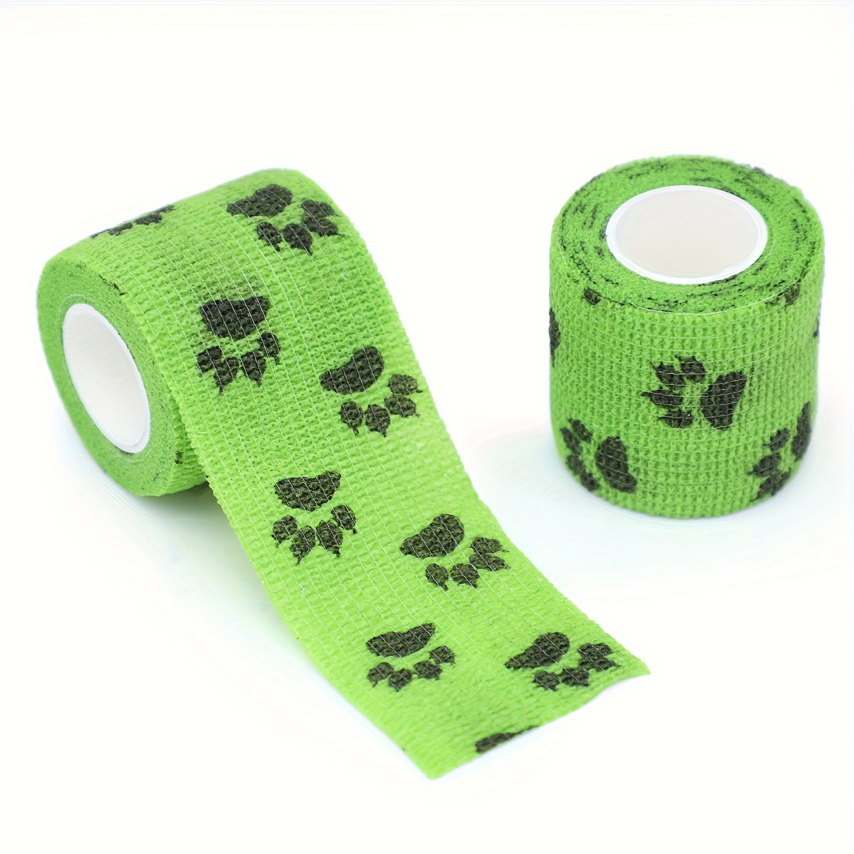 6pcs Mixed Colors Pet Vet Wrap Self Bandage, Non-woven Pet Elastic Bandages, Wrap Tape For Wrist, Ankle Sprains & Swelling - Image 5