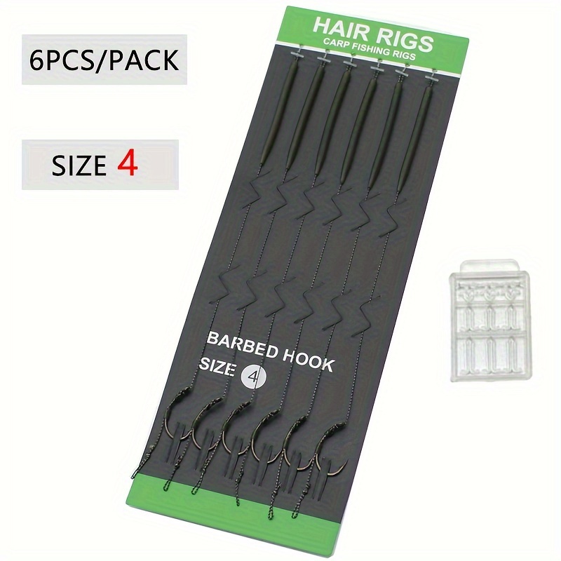 The 6pcs Carp Fishing Rig Hair Rigs Are On , And Have With . Please Does Not Make A Misjudgment