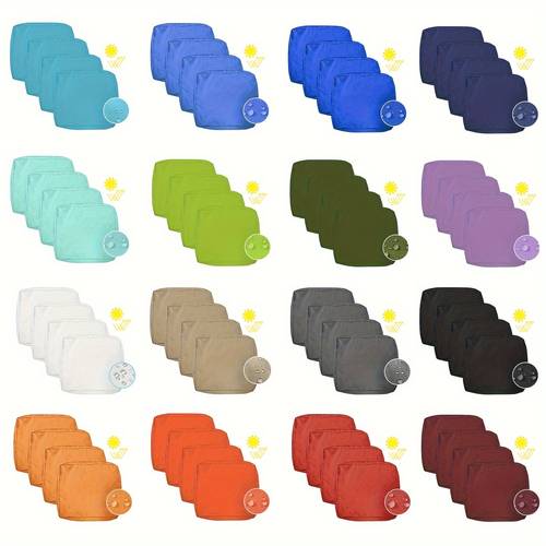 4pcs 2pcs solid waterproof patio furniture cushion covers chair seat replacement cushion cases slipcovers for garden lawn bench porch couch