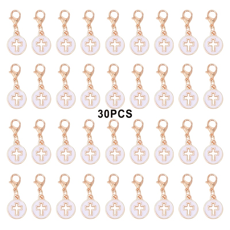 30pcs Mini Keychain Charms - Hollow Pendants, Suitable For Keychain Decoration, Gift Wrapping Embellishment, Bag Adornment, Phone Decoration, Featuring A Fashionable Element, Peace Keychain
