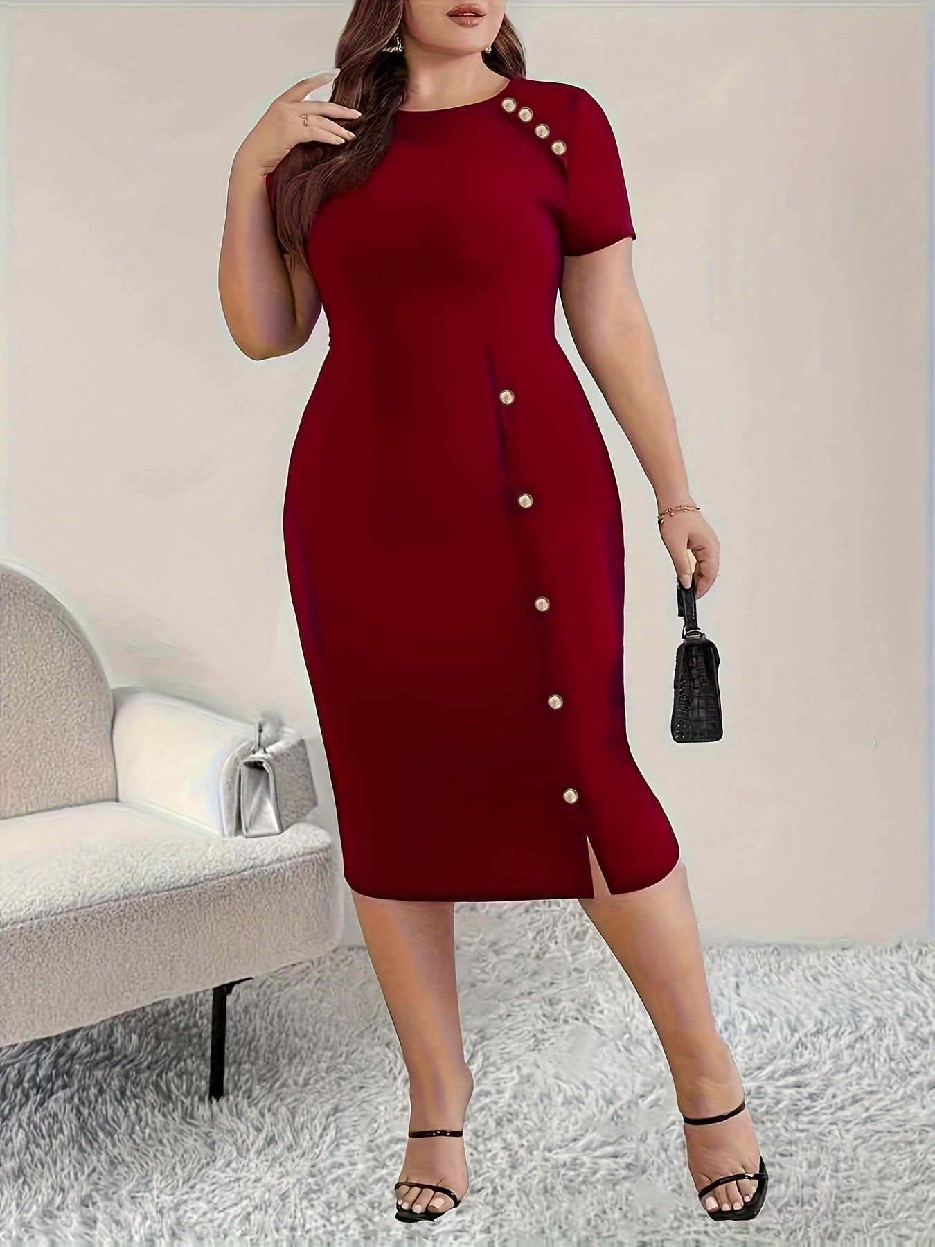 princess polly baby blue dress Lulus Amazing Presence Burgundy Mesh Ruched Column Maxi Dress main image 0