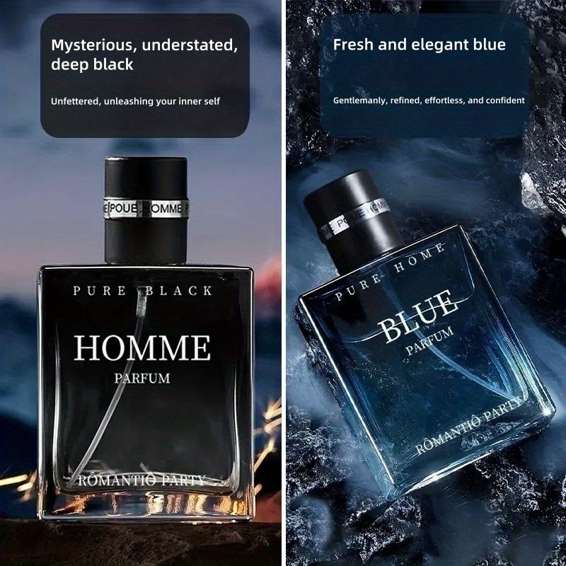 Men'S Fragrance, Men'S Suit with Light Woody Aromas of Lemon, Jasmine, Lavender And Cedar for Dates, Parties And Couples. for Friends, Family And Couples. Best Gifts for Halloween, Christmas, Black Friday - 1.01 Oz * 2Perfect Gift - Image 7
