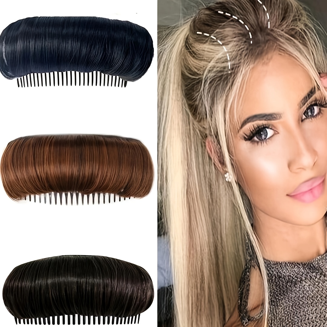 

Ensemble de 2 outils volumateurs de cheveux pour créer des chignons, accessoire de pince à cheveux pour le coiffage.