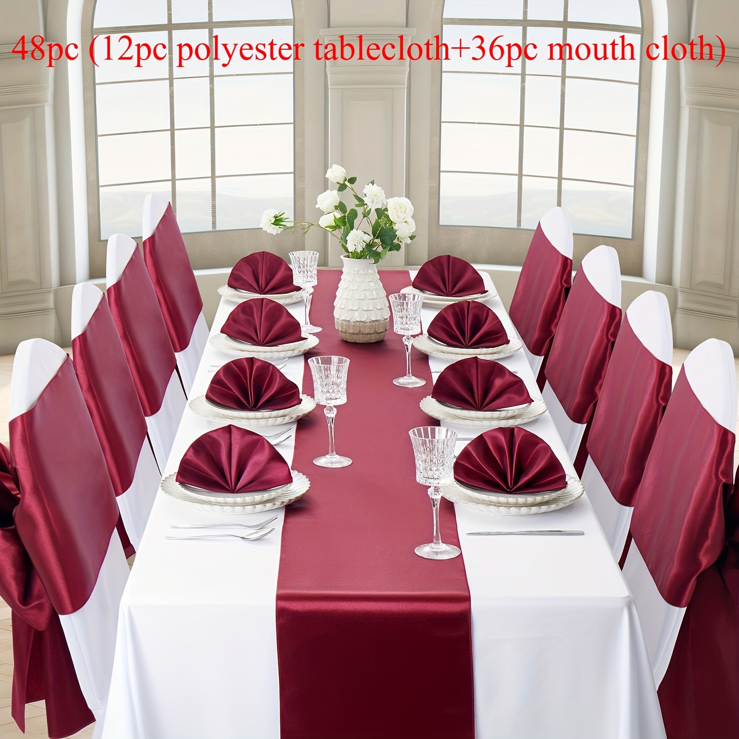 Sterling Mill Nappe Carrée En Polyester Avec Surface Sans Couture Pour