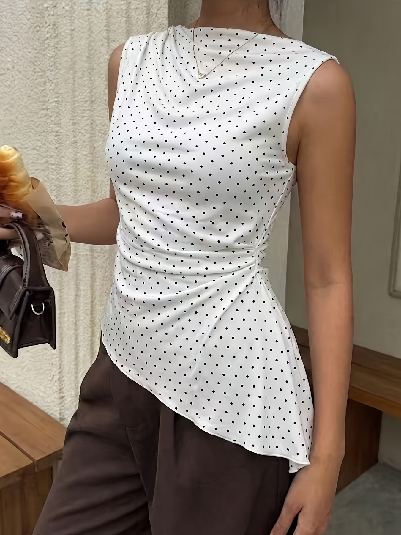 peplum top sold on Temu Canada