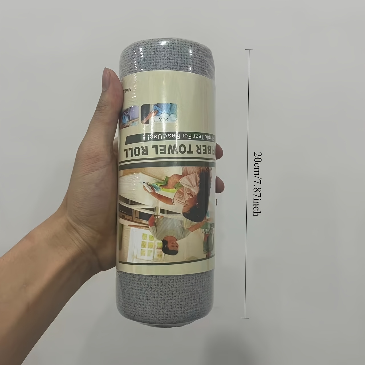 TEMU 50 Sheets/roll Extra Large Reusable Cleaning Cloths, Household Kitchen Towels, Microfiber Towel Rolls, Dish Cloths, Dish Towel Alternatives