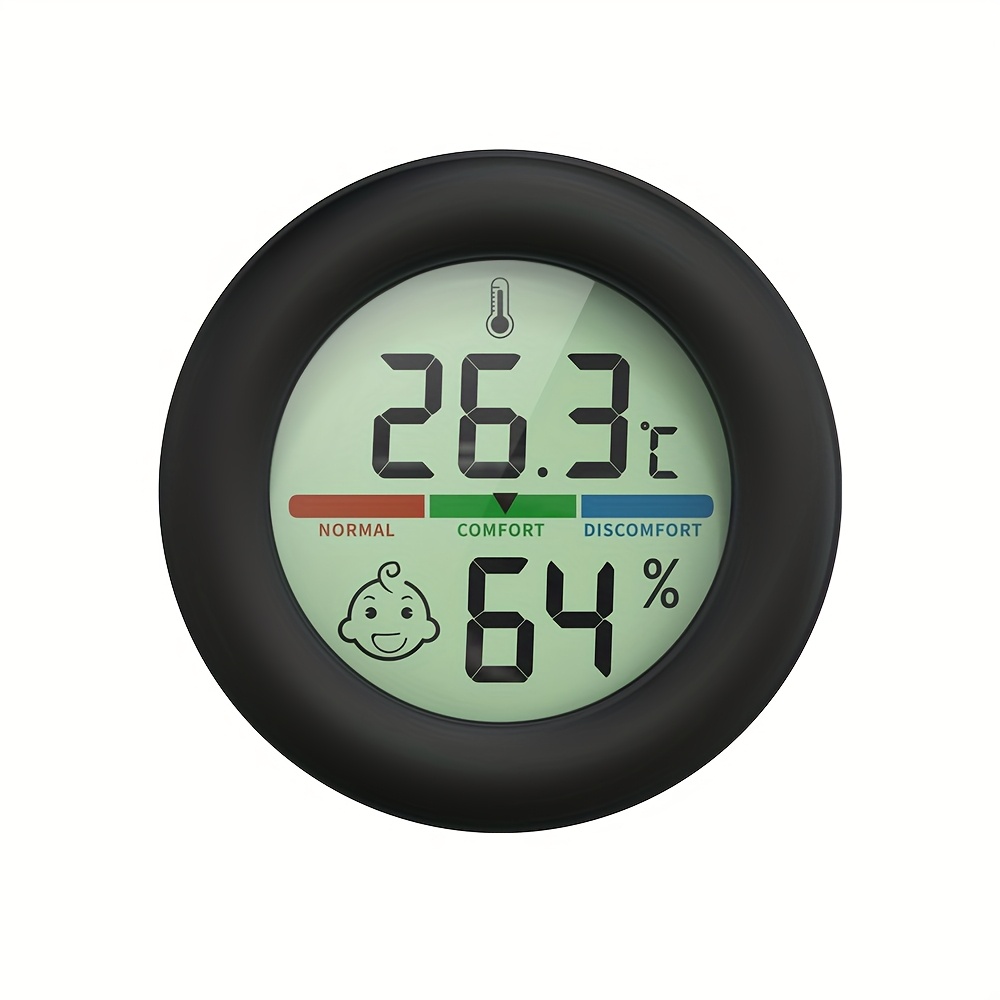 Termometro E Igrometro Digitale Per Interni - Misuratore Di Umidità E Temperatura Con Display LCD - Foto 5