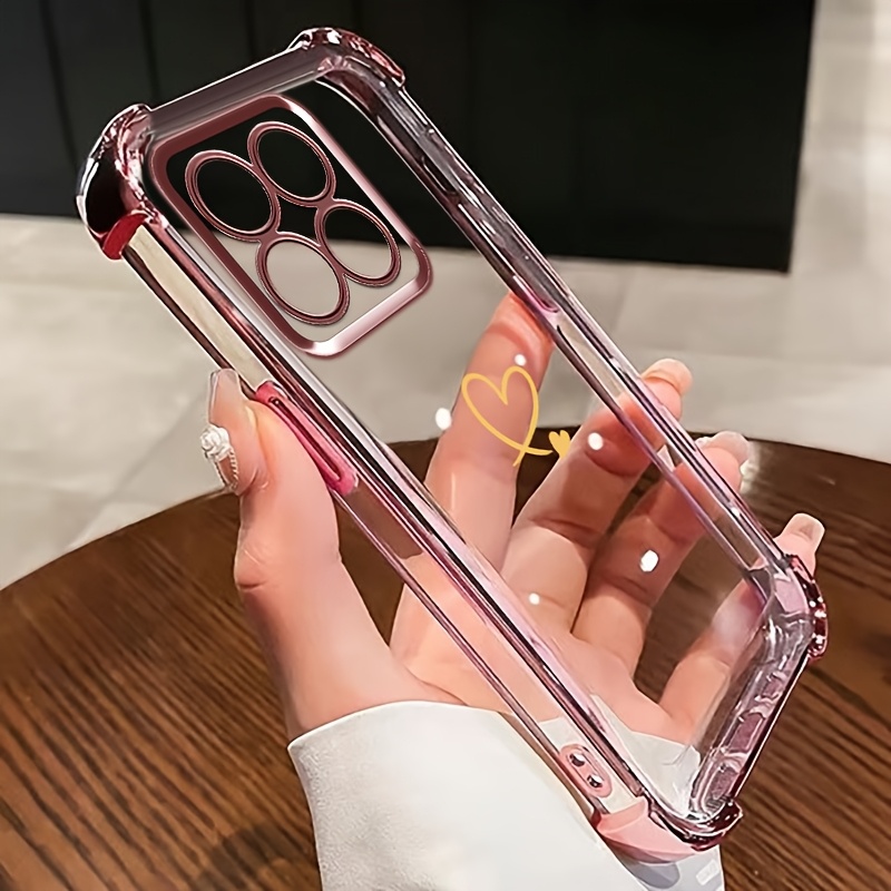TEMU Phone Case: Phone Case Compatible With Xiaomi 13/13pro/14t Pro/15t Pro Ultra/pocof4/f5/f7/pocox3nfc/pocox5/pocox6pro/pocox7pro Electroplating