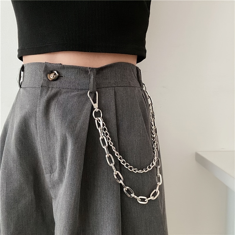 

Hip-hop Punk Metal Pants Chain - Accessory For Casual, Wedding,