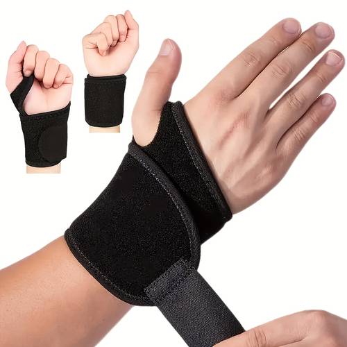 1 adjustable wristband comfortable sports wristband for work fitness and weight lifting suitable for left or support