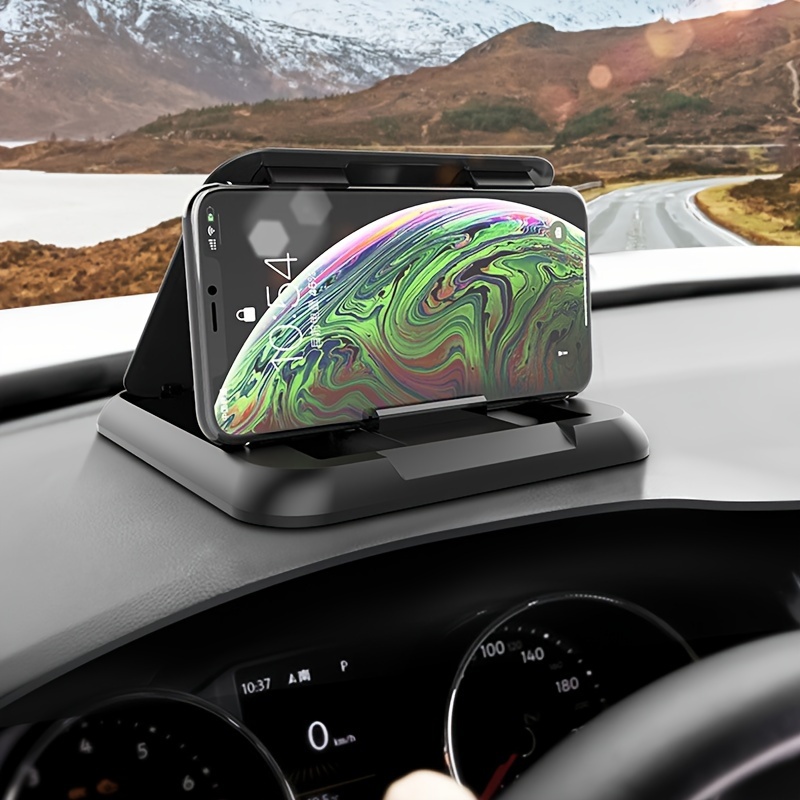 

Adjustable Silicone Car Dashboard Phone Holder - , Fit For Center Console, Ideal For , Phone Holder For Car