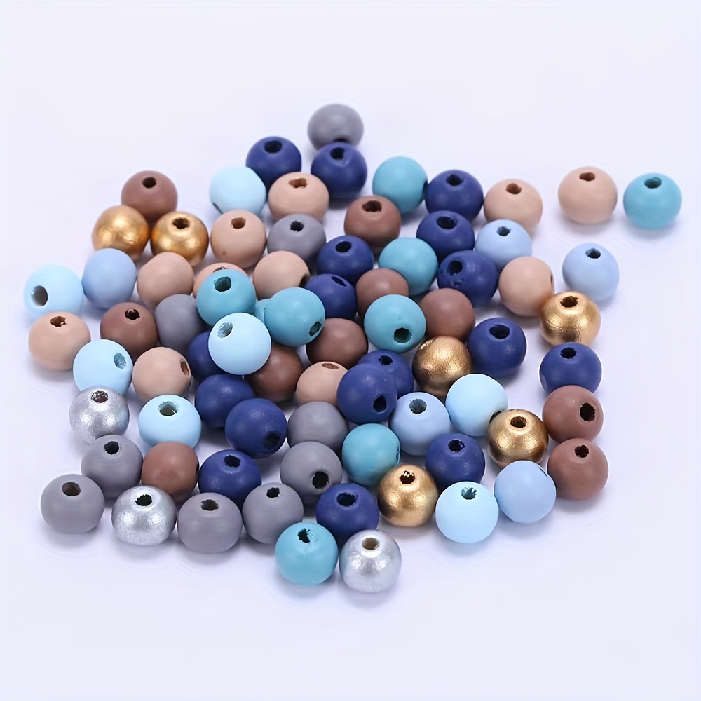 

[top-] 320pcs Assorted Wooden Set - 10mm, 8mm, 6mm For Making, , And Decorations