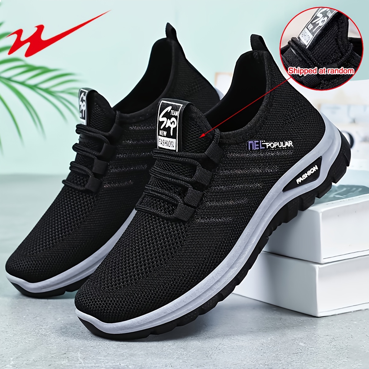 E-shop [Sneakers] Damen Freizeit Mesh Laufschuhe, Bequem, Atmungsaktiv, Rutschfest, Langlebig, Vielseitig, 2026 Frühling und Sommer Neu, Weite Zehen