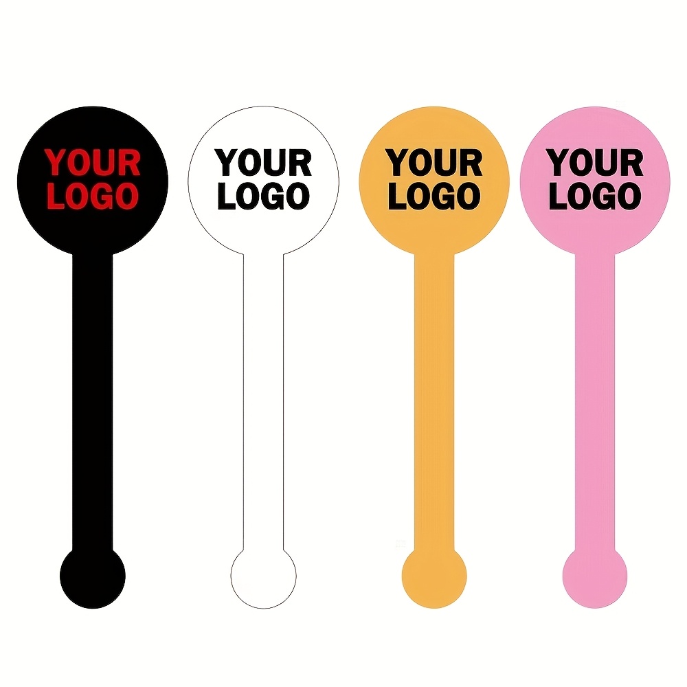 TEMU 50pcs Custom Suitable For Cake Packaging Labels, Personalized Stickers Suitable For Plastic/wood//metal/ Surfaces, Irregular Shape Glossy Paper