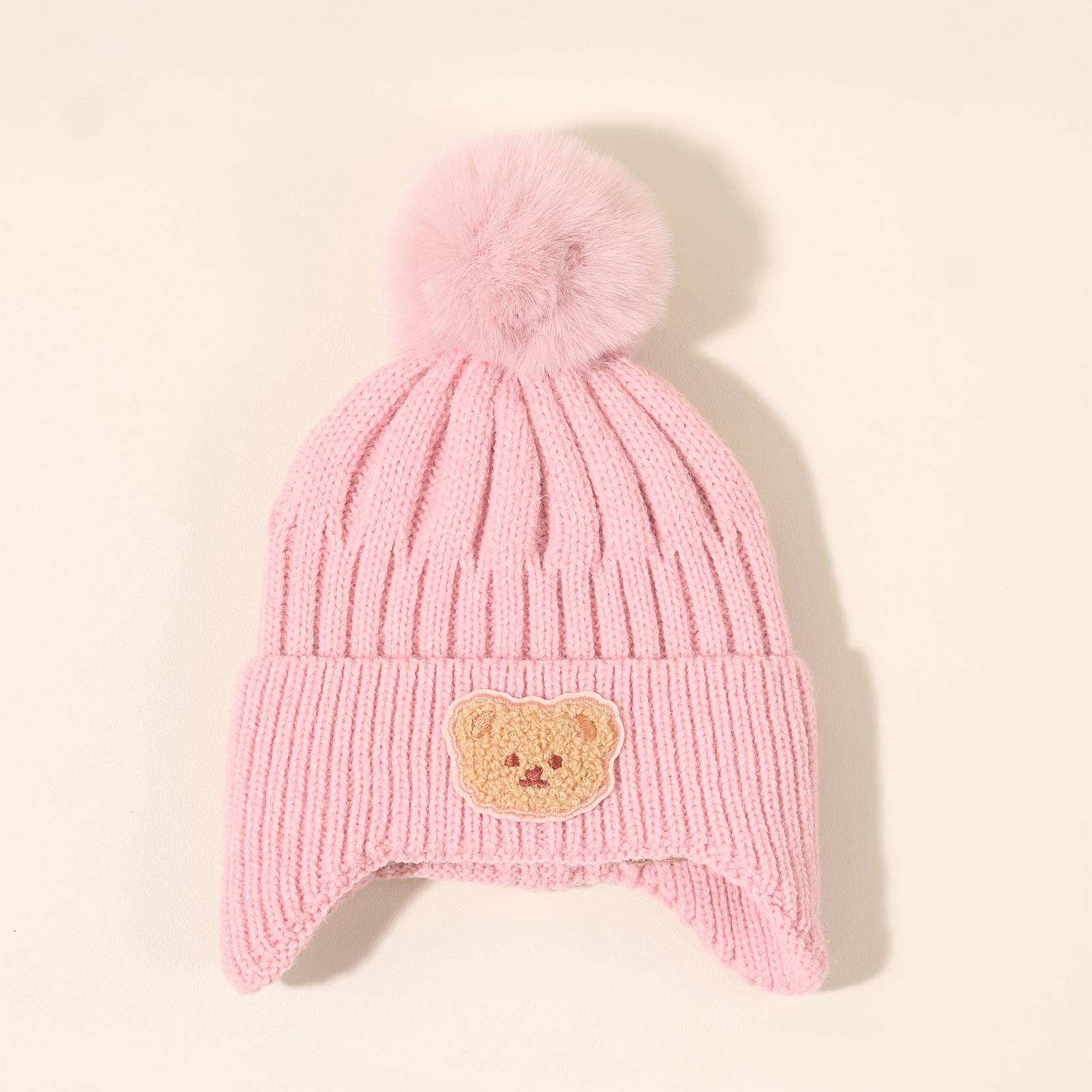 Image of 1pc 0-3 Years Baby And Toddler Knitted Beanies Stretchy Lightweight Hats For Boys And Girls, Soft Warm Winter Hats For Thanksgiving, Christmas, New Year's (mixed Colors), Toddler Hats