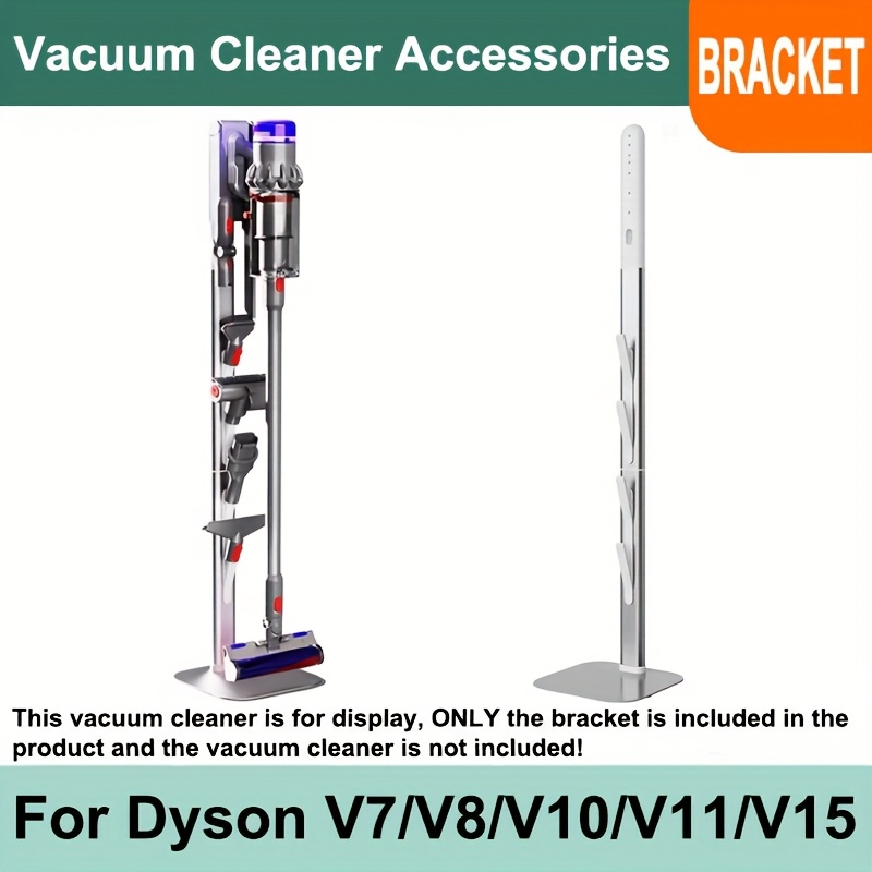 Image of 1pc Vacuum Cleaner Stand, Compatible With V7 V8 V10 V11 V15 Vacuum Cleaners, Freestanding Holder, No-drill Design, , Space- Storage