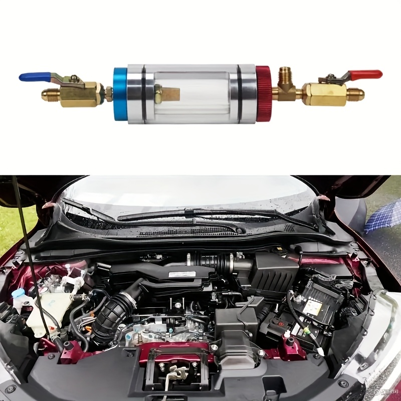 Vakuumpumpe Komplettset Für Auto-Klimaanlage – 1/4 HP, 150 Mikron, 110V, Mit Manometer & Schläuchen