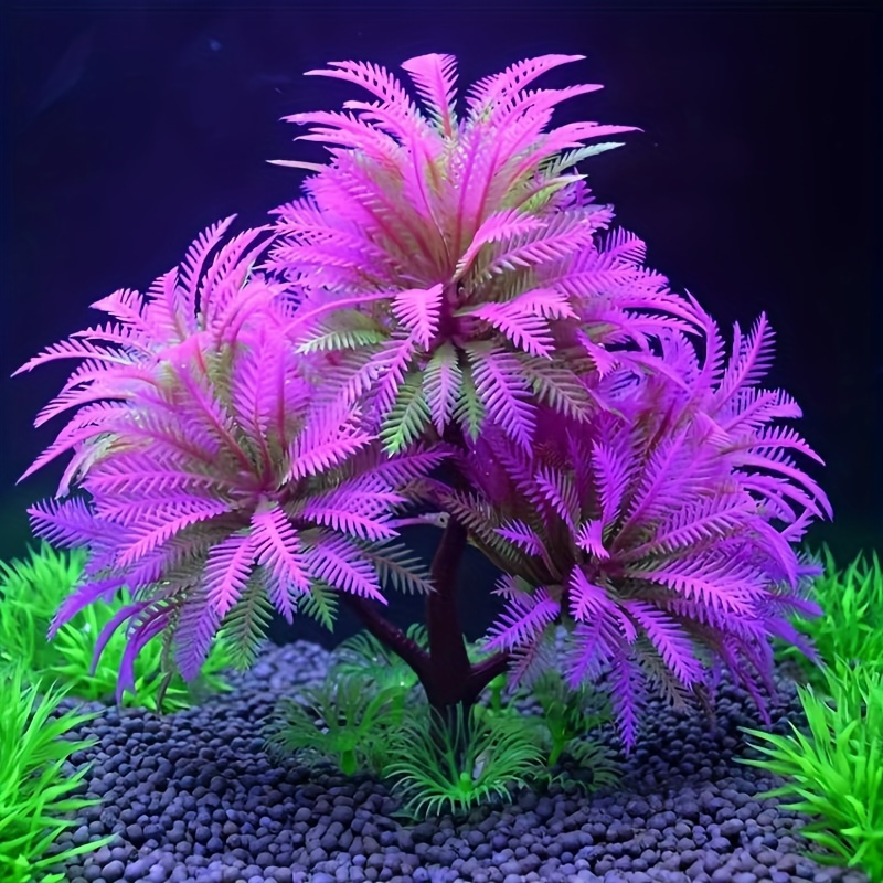 

1pc Fish Tank Aquascape Simulation Fake Aquatic Plants Aquarium Decorations Plastic, Aquatic Plant Plants