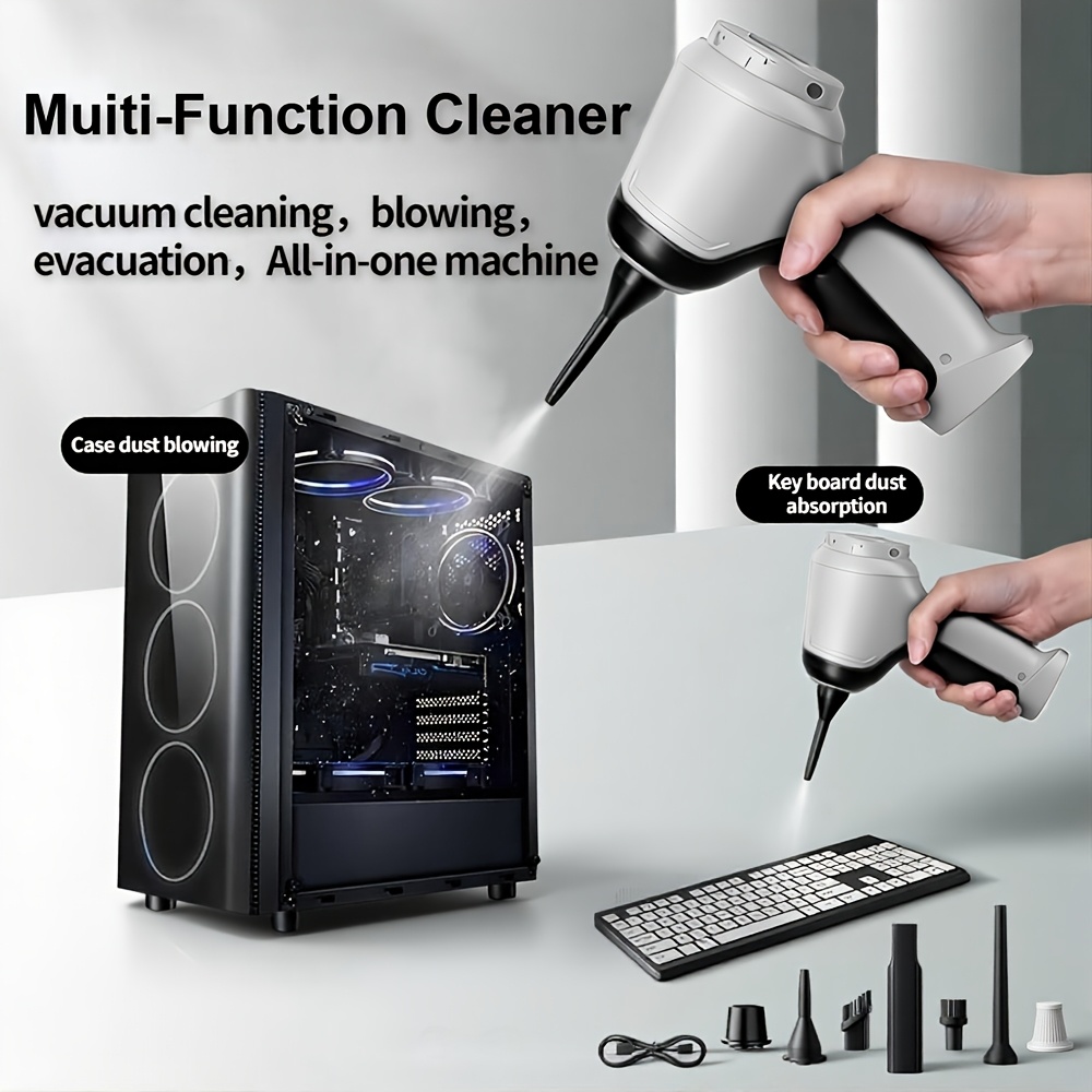 TEMU Aspirateur fil -en-un haute , de aspirer, d' et de souffler. Convient pour la voiture et , avec une batterie ultra- de vie. Ramasse efficacement