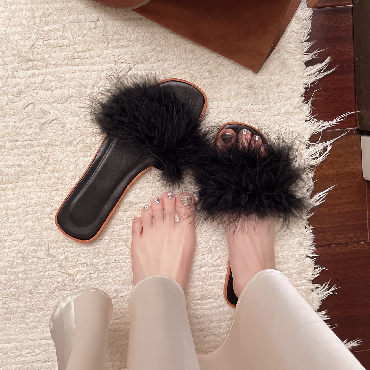 TEMU 2026 Fashion Slide Sandals, Women Shoes