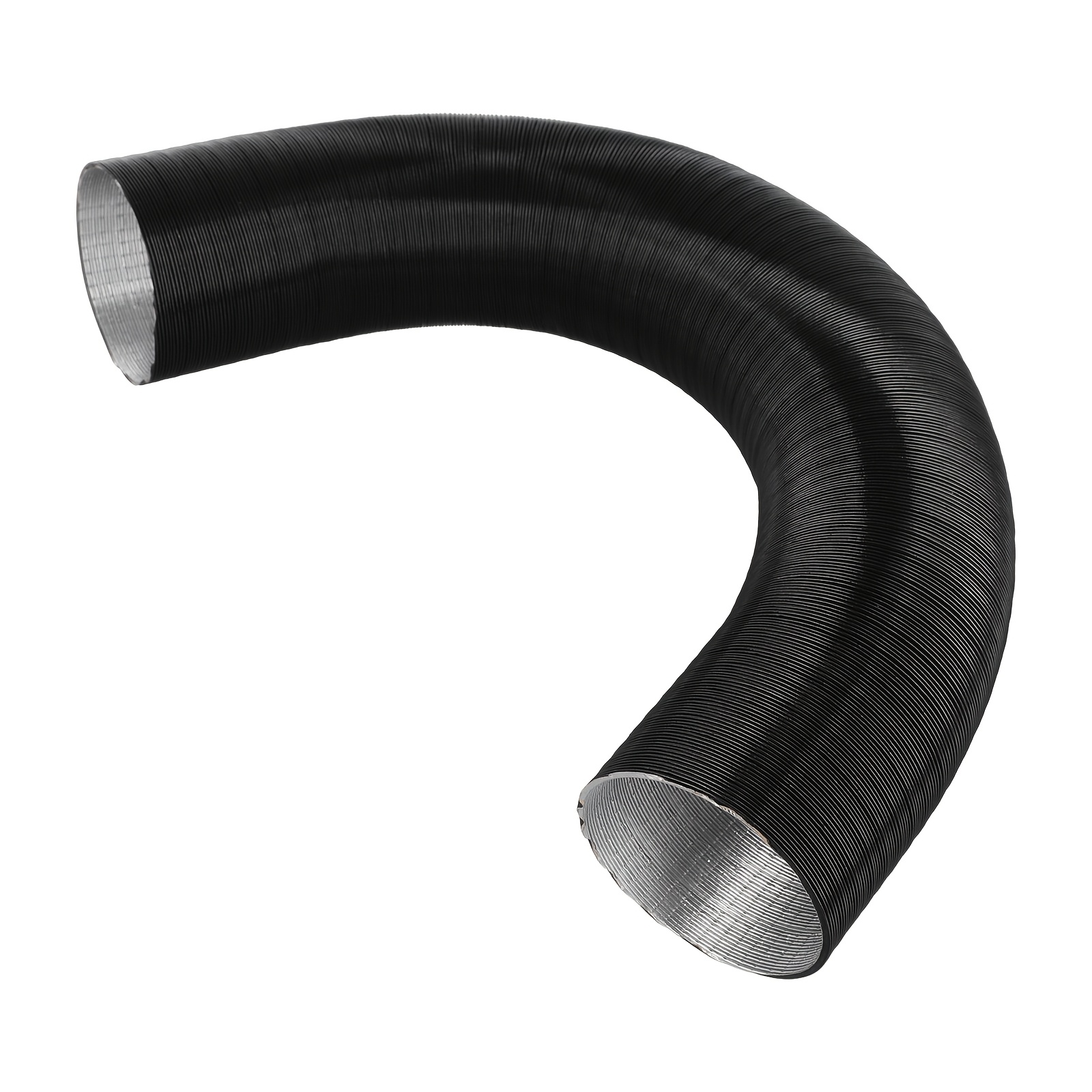 E-shop 75mm Durchmesser, 2.95 Zoll Länge, 2-/78.7 Zoll-118 Zoll, robuste, flexible Auspuffschlauch (ausziehbar), verstellbarer HVAC-Abluftschlauch,